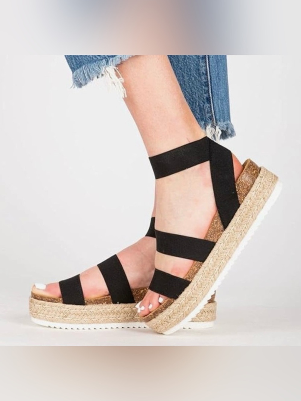Steve Madden Platform Espadrilles Sandal - 7